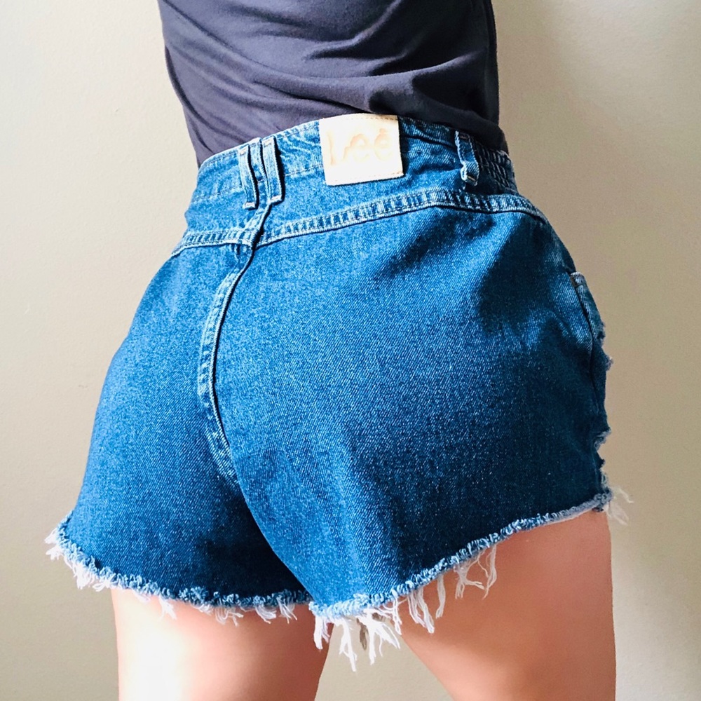 Vintage Lee distressed cutoff shorts
